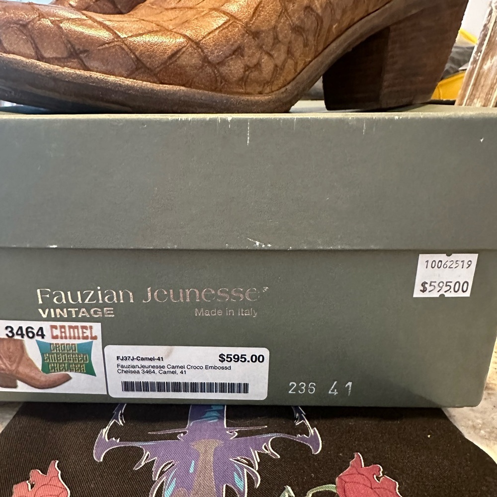 Vintage Brown Ankle Boots - Picture 2 of 2